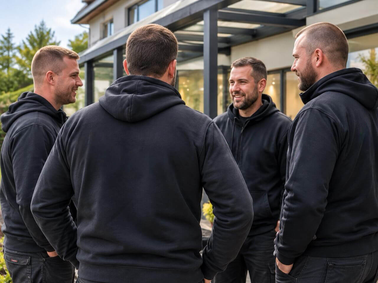 Team von GAD Systeme Mitarbeiter von GAD Systeme im persönlichen Gespräch
